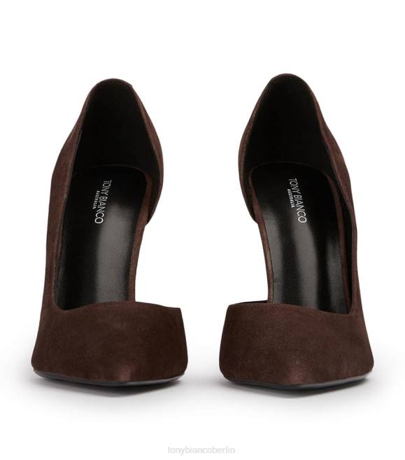 Stöckelschuhe| de Tony Bianco Frauen Alyx-Heels Espresso-Wildleder 462445
